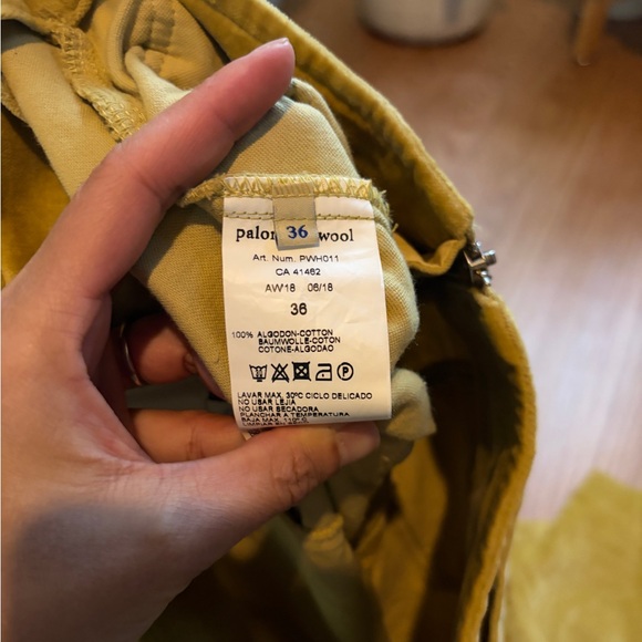 Paloma Wool Wadi Pants in Citron Size 36 - Picture 5 of 5